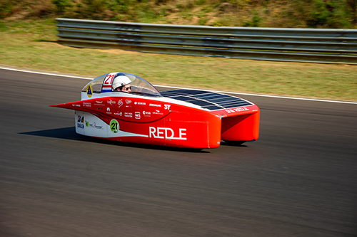 Solar Team Twente 2019 catamaran ontwerp