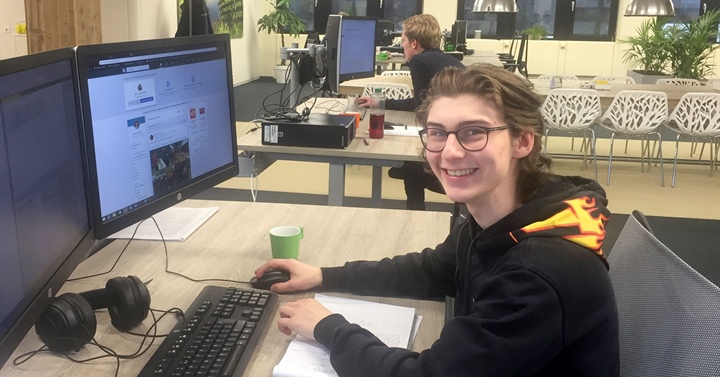 Even voorstellen: afstudeerder Jeroen Berkhof!