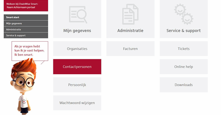We hebben het ChainWise portaal opgefrist.