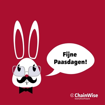 ChainWise wenst iedereen hele Fijne Paasdagen! 🐰🐣🐇🌼