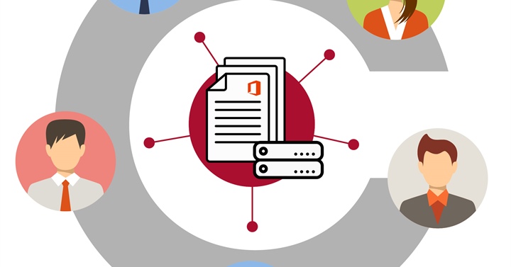 Office-documenten bewerken en opslaan op de server (WebDav)
