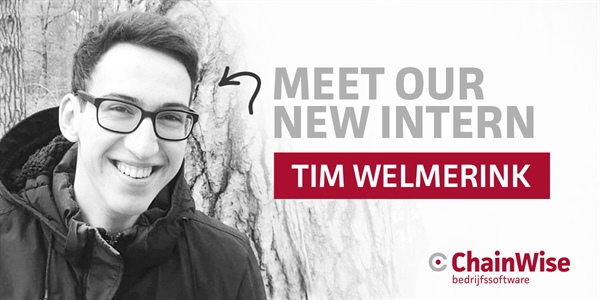 Meet ➡ intern Tim Welmerink