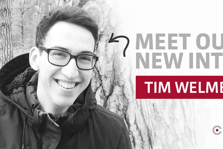 Meet ➡ intern Tim Welmerink