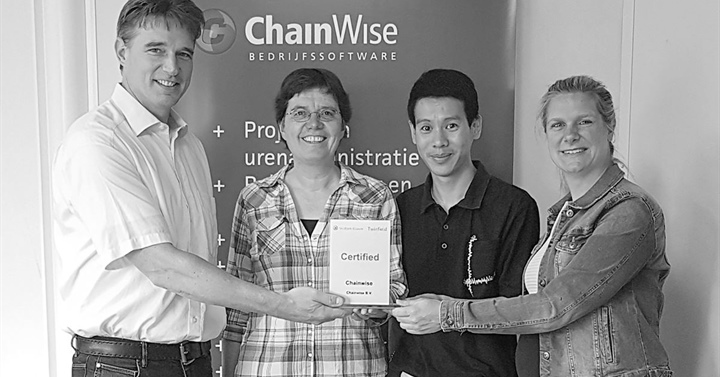 ChainWise is Twinfield gecertificeerd!