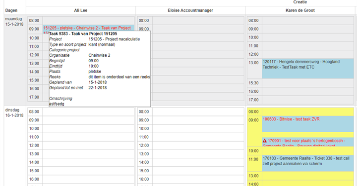 Nieuwe mogelijkheden drag&drop planbord