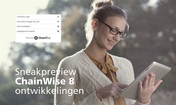 Sneakpreview ChainWise 8 ontwikkelingen